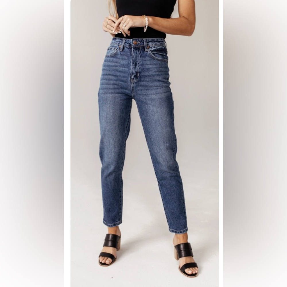 Bohme Payton Straight Leg Jeans in Medium Wash
